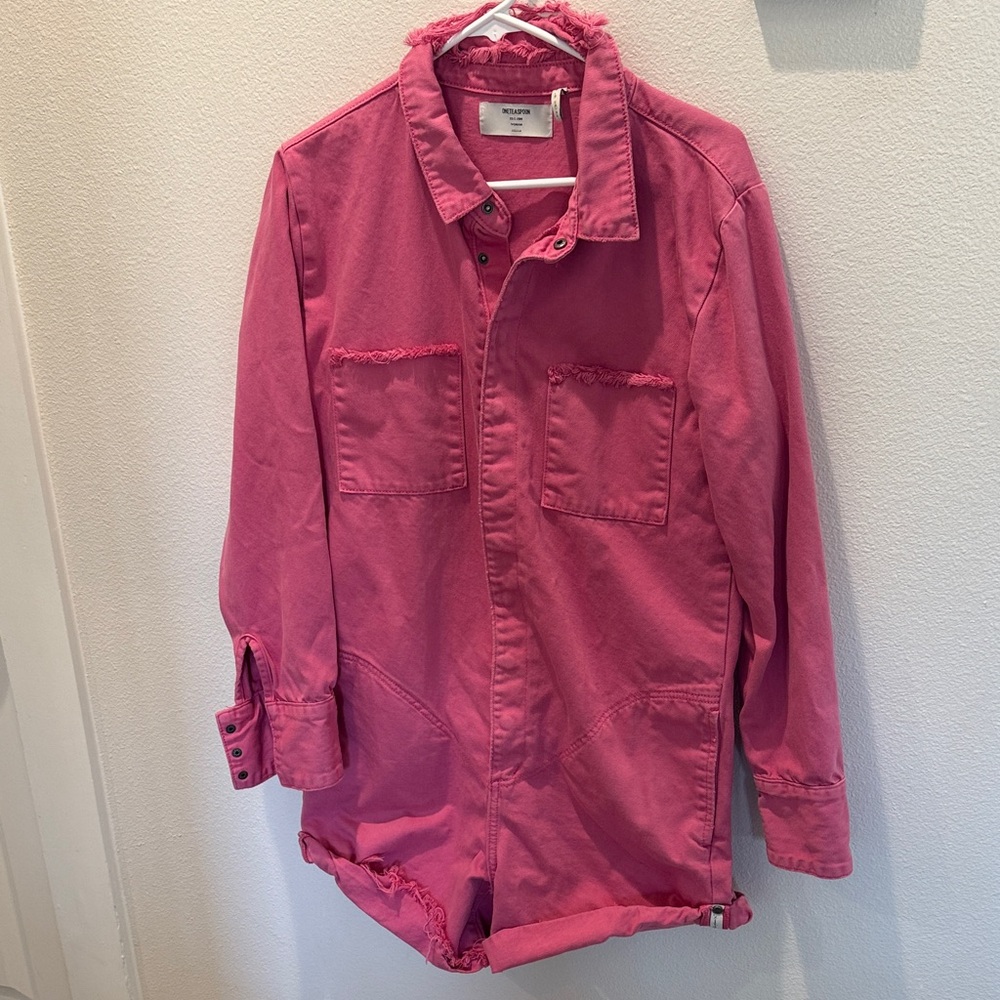 One Teaspoon Pink Jumpsuit